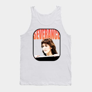 severance series Britt Lower fan works graphic design by ironpalette Tank Top